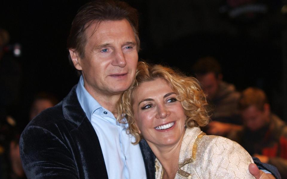 Liam Neeson and Natasha Richardson - MAX NASH/AFP