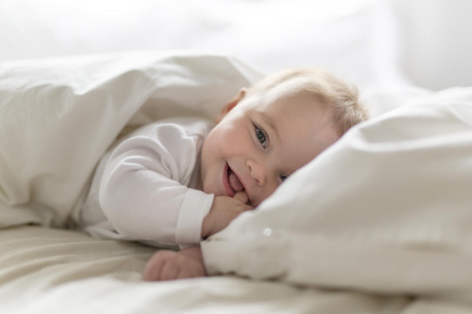 Stock picture of a cute baby, after most beautiful baby names list revealed. (Getty Images)