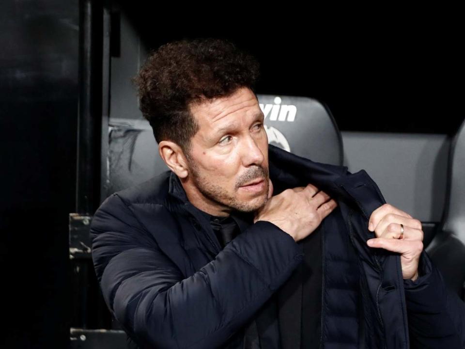 Atletico Madrid coach Diego Simeone: REUTERS