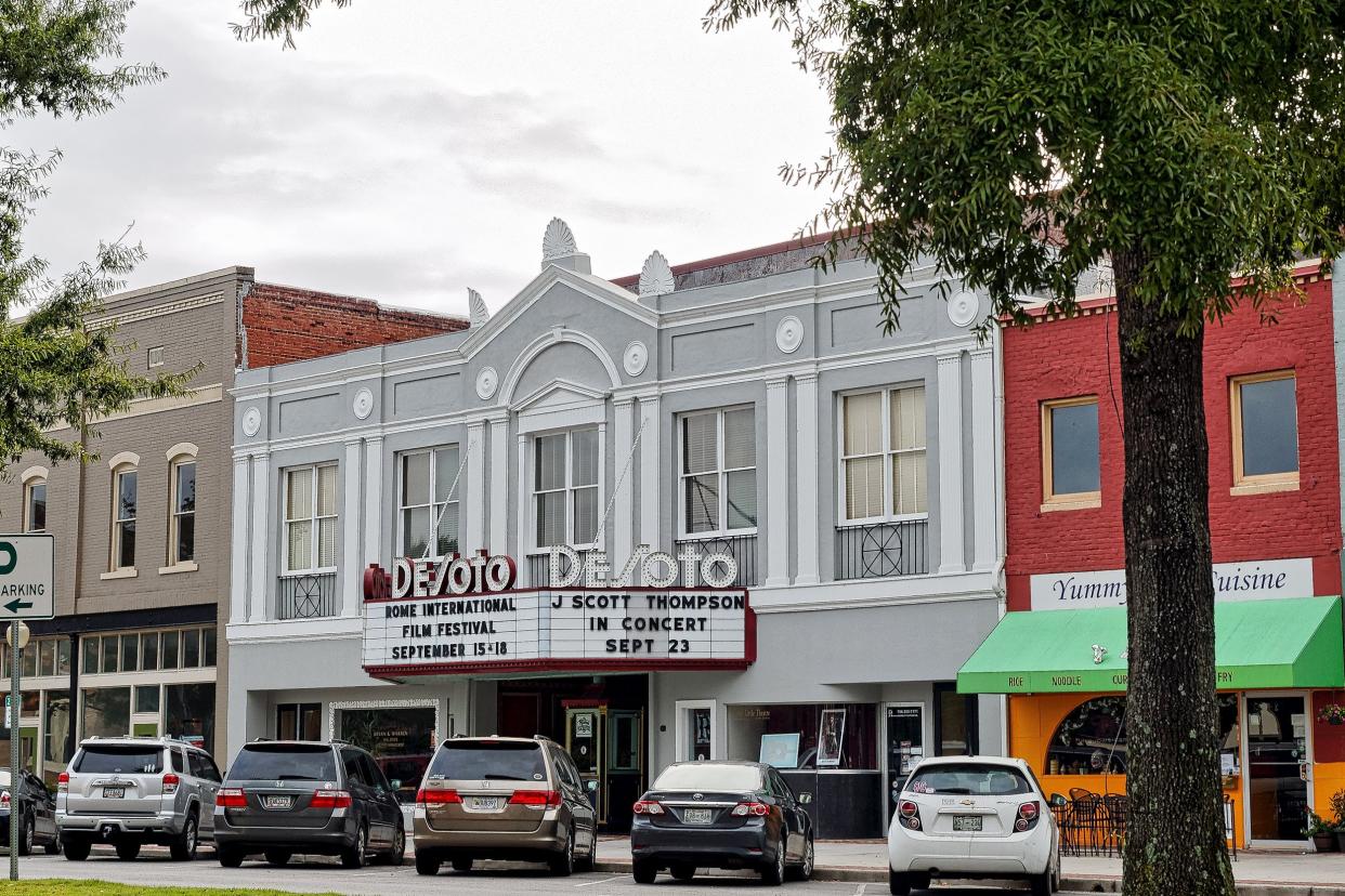 downtown Rome, Georgia