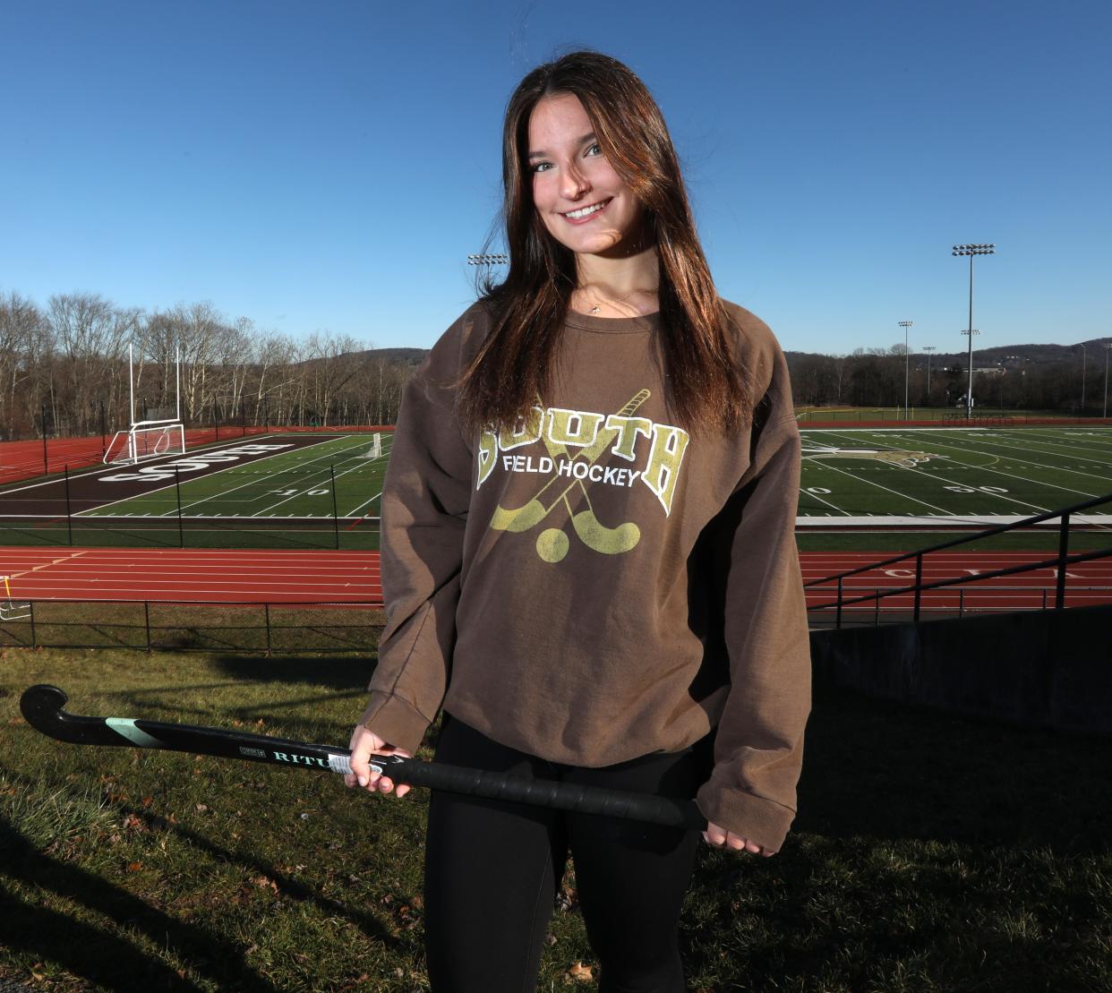 Clarkstown South's Shana Goldsmith, co-Rockland field hockey player of the year Dec. 21, 2023.