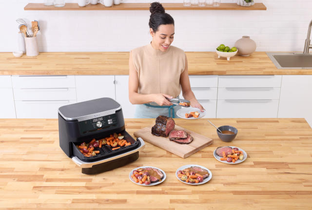 Ninja launch new 10.4L MegaZone FlexiDrawer air fryer 'perfect for family  meals' - price and how to buy - Yahoo Sport