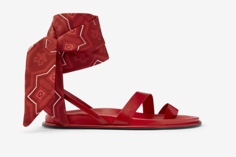 Tamara Mellon D’Ascoli Oasis sandal. - Credit: Courtesy of Tamara Mellon