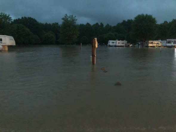 NC Campground flooding @Z_Lowder14