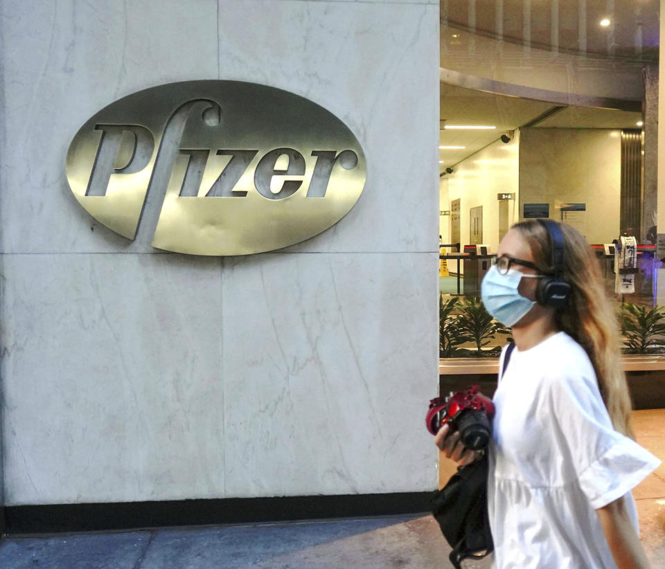 SEPTEMBER 20th 2021: Pfizer and BioNTech say their COVID-19 vaccine is safe and effective in children ages 5 to 11. The vaccine has generated robust immune responses against the coronavirus in clinical trials within this age group. - File Photo by: zz/John Nacion/STAR MAX/IPx 2020 7/28/20 A view of Pfizer Inc. World Headquarters in Midtown Manhattan on July 28, 2020 as New York City enters Phase 4 of the reopening process as certain restrictions are eased during the worldwide coronavirus pandemic. (NYC)