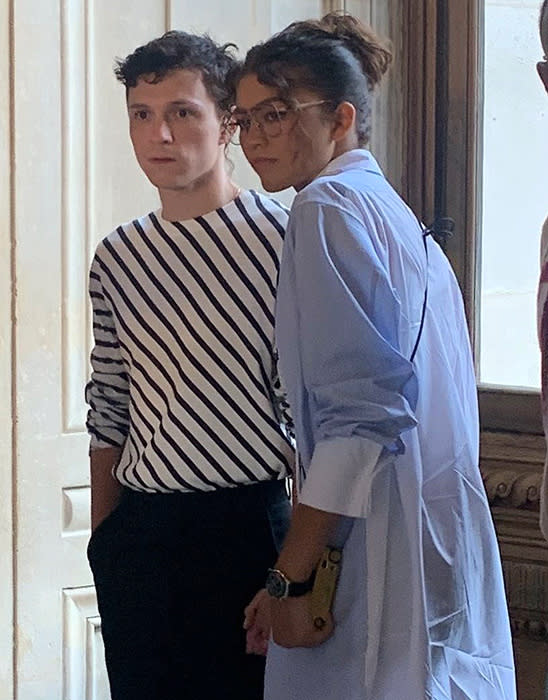 zendaya y tom holland