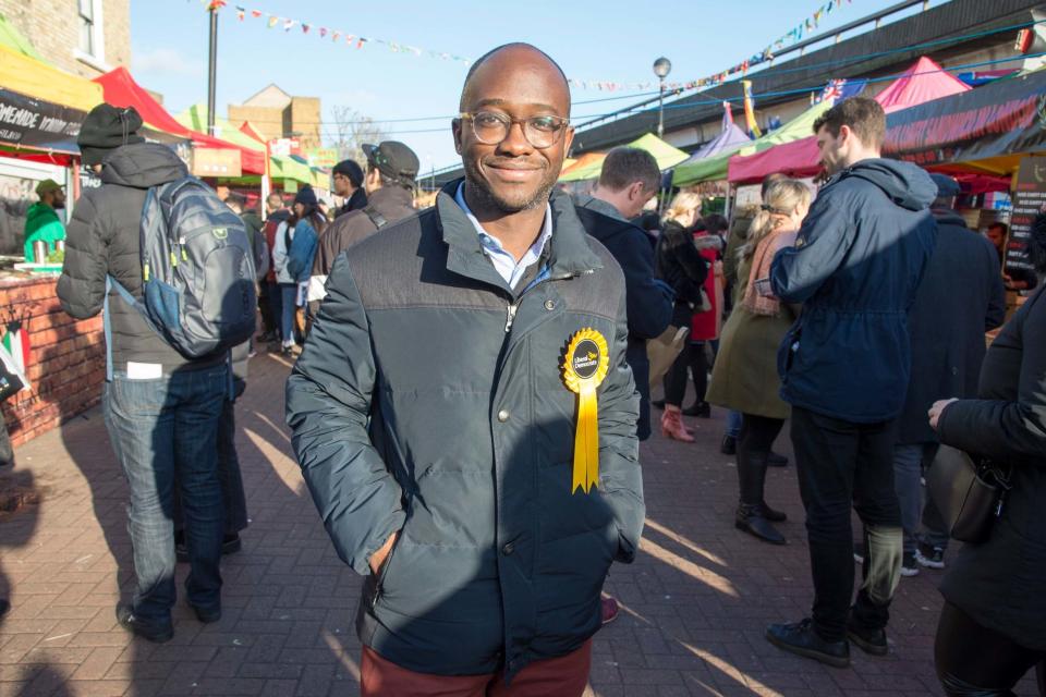 Sam Gyimah was a distant third in Kensington (Jeremy Selwyn)