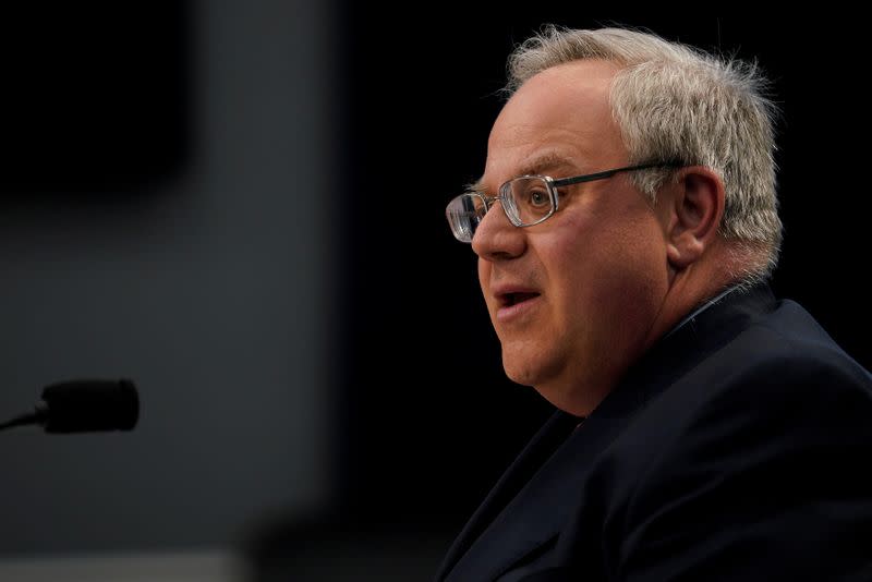 Interior Secretary David Bernhardt testifies before a House Appropriations Interior, Environment, and Related Agencies Subcommittee hearing on the Interior Department's FY2020 budget request on Capitol Hill