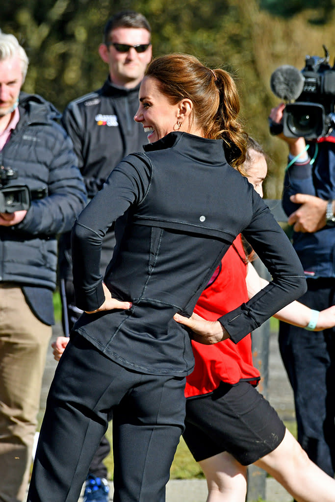 The Duke and Duchess of Cambridge visited the City of Derry Rugby Football Club where they saw a range of cross community sporting activities involving young people in Northern Ireland. - Credit: Splash