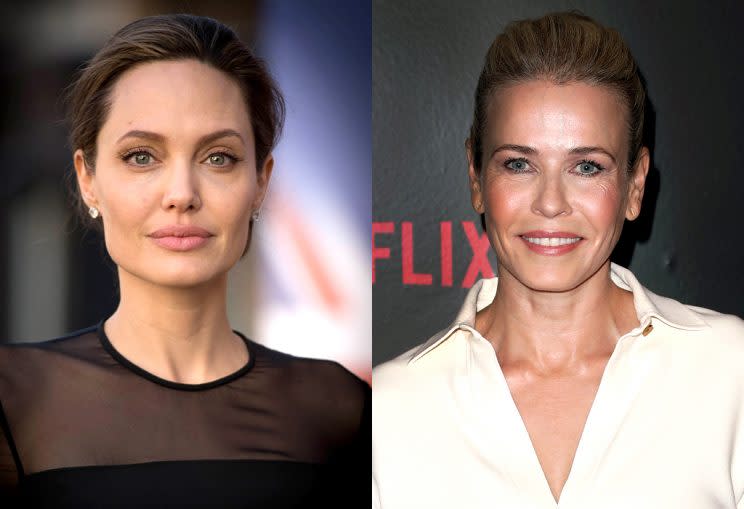 Chelsea Handler has never been an Angelina Jolie fan. (Photo: Getty Images)
