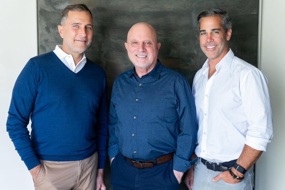 (L-R) James Costos, Chris Albrecht and Jorge Granier