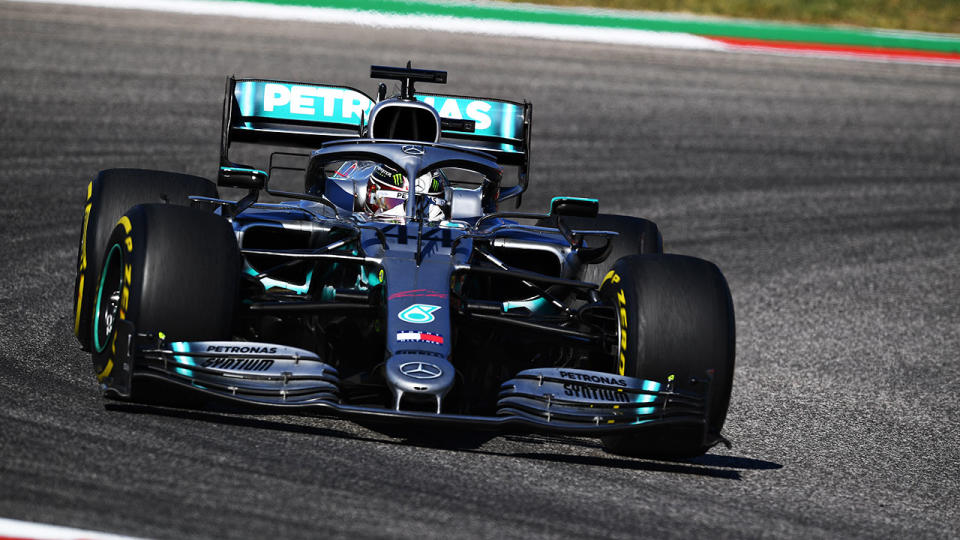 Lewis Hamilton's second place finish in Texas secured his sixth F1 title.