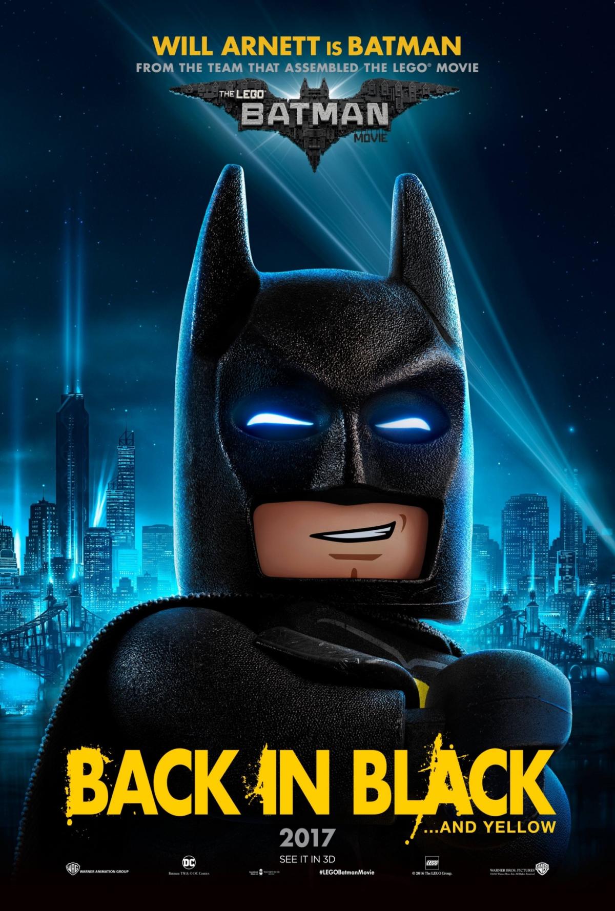 The Lego Movie Character Poster - Batman