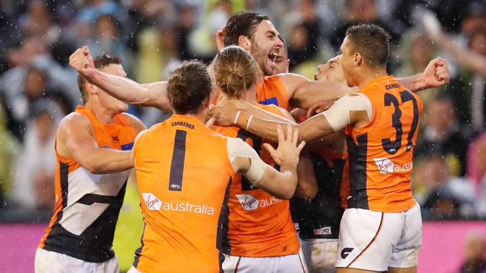 GWS won through to the first grand final in the club's history. 