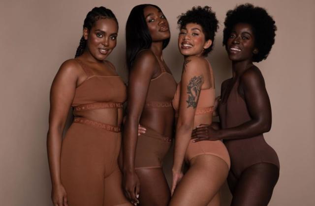 This lingerie line offers chic nude underwear for dark skin tones - Yahoo  Sports