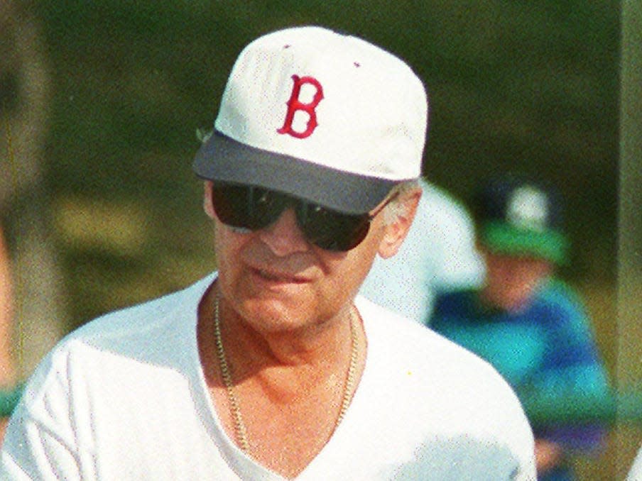 James "Whitey" Bulger walk around Boston on July 22, 1994.