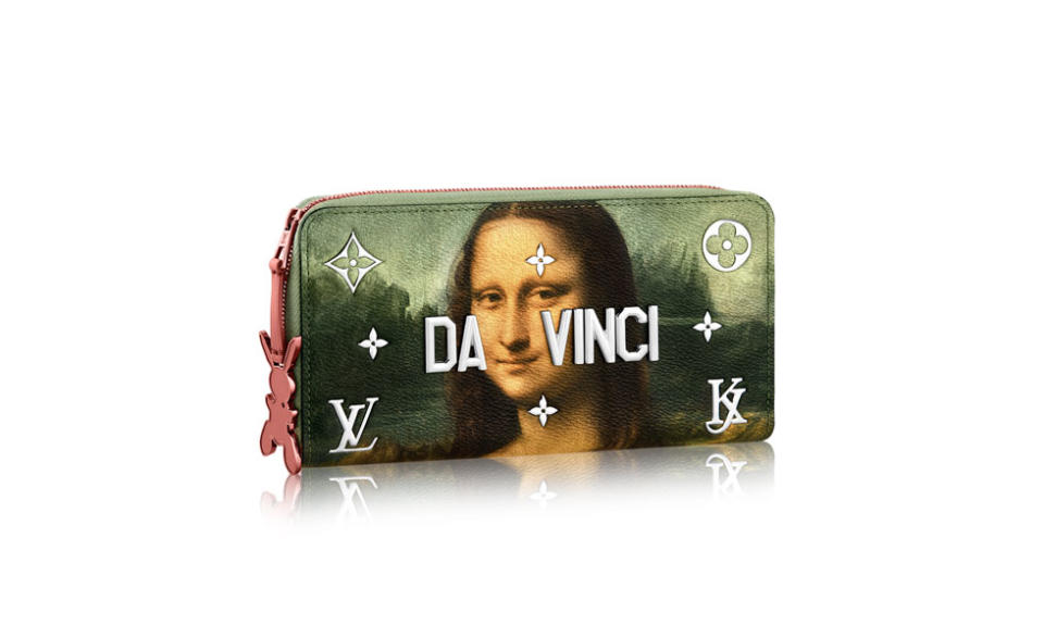 Louis Vuitton x Jeff Koons ‘Da Vinci’ Wallet