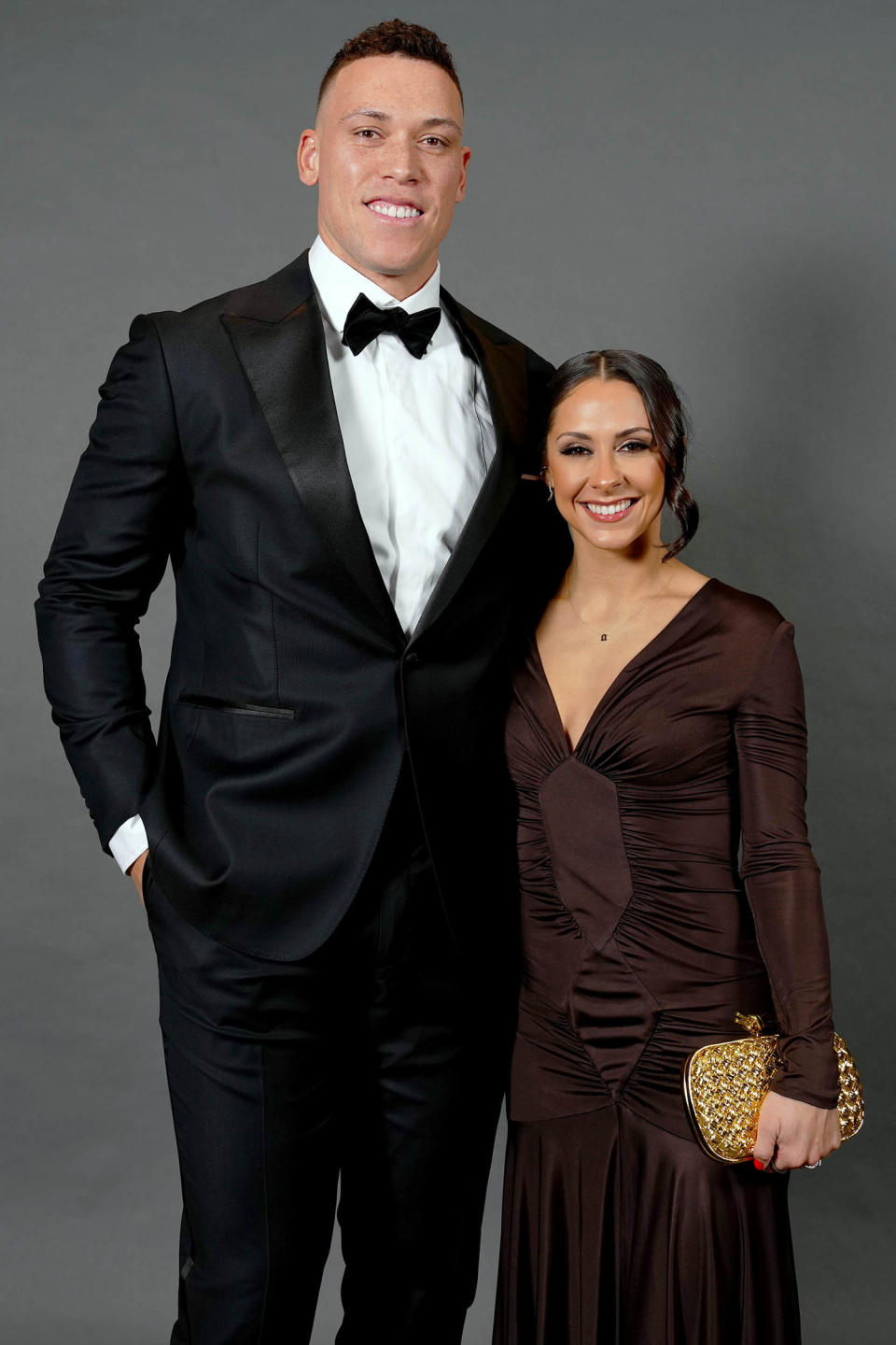 Aaron Judge and Samantha Bracksieck  (Mary DeCicco / MLB Photos via Getty Images)