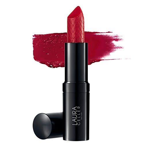 Laura Geller Iconic Baked Sculpting Lipstick in Fifth Ave. Ruby, $21