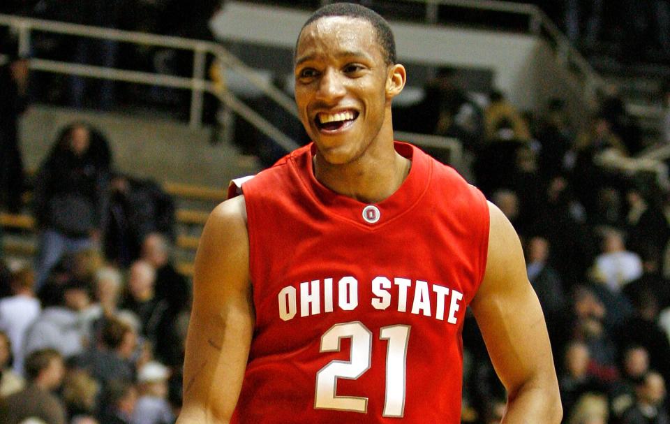 Evan Turner smiles