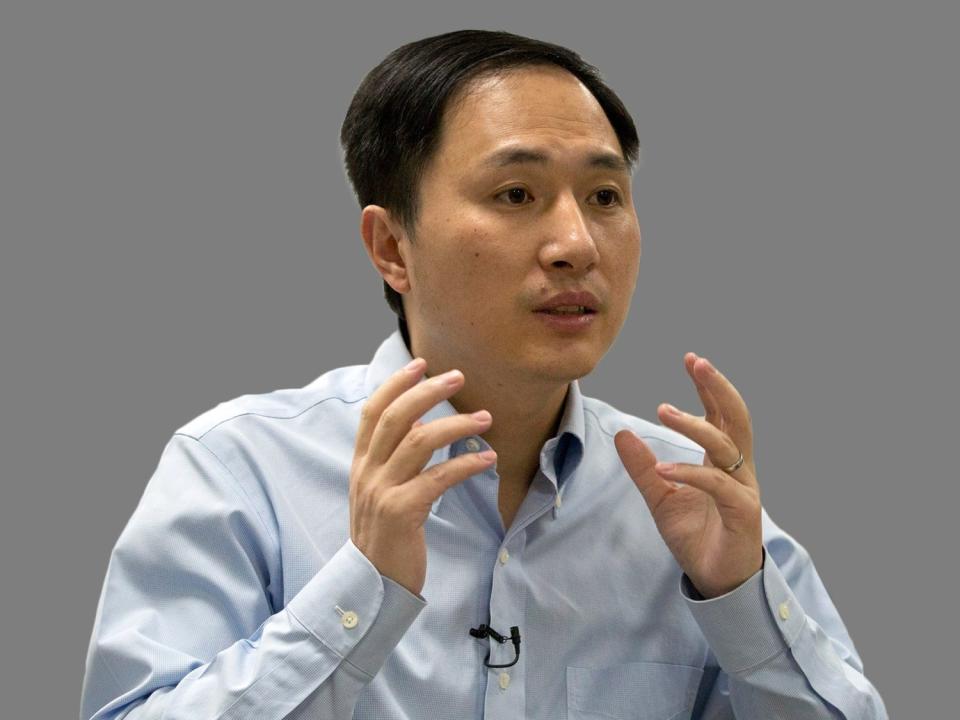 He Jiankui, the scientist who claims he altered the genes of two embryos to make them more resistant to HIV before transferring them into a woman.&nbsp;&nbsp; (Photo: ASSOCIATED PRESS)