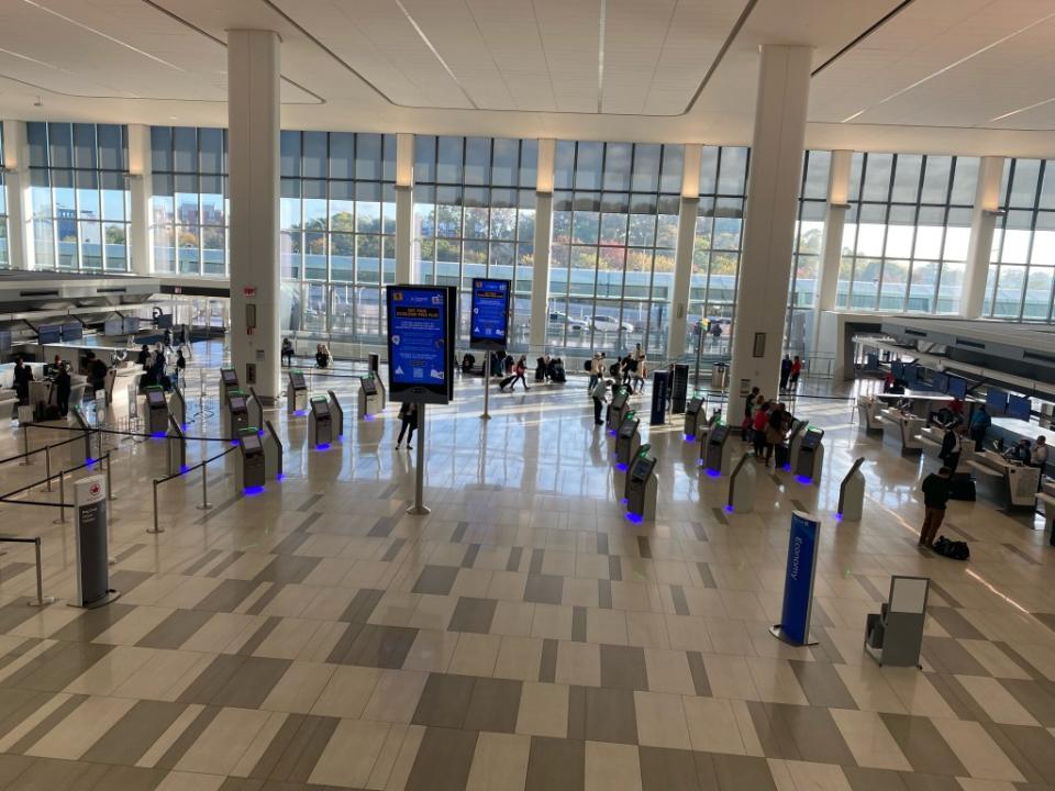 The 39-minute travel time between any two potential gates earned LaGuardia its fifth place spot. UCG/Universal Images Group via Getty Images