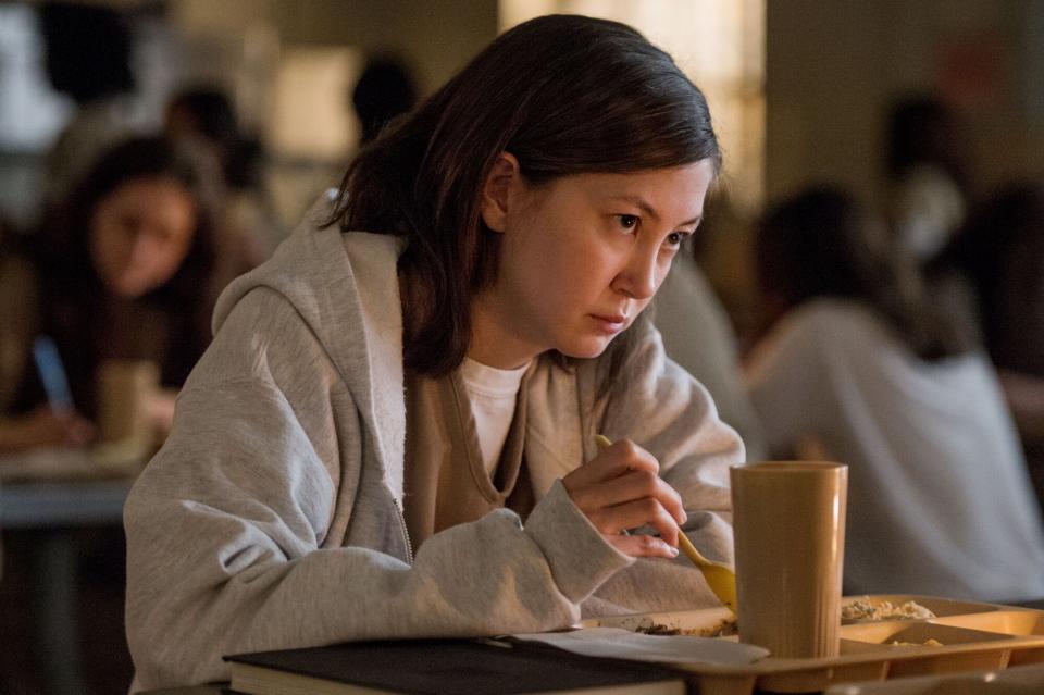 Kimiko Glenn in Orange Is the New Black (Photo: JoJo Whilden/Netflix/courtesy Everett)