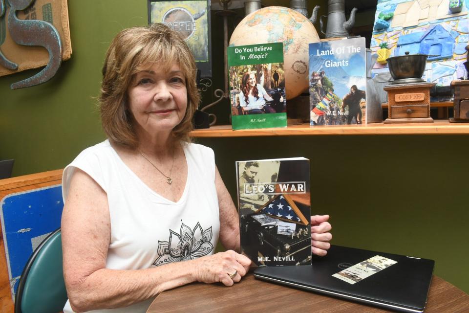 Alexandria author M.E. Nevill wrote a fictional book "Leo's War" based on the true stories she heard growing up about her uncle who invented the helicopter.