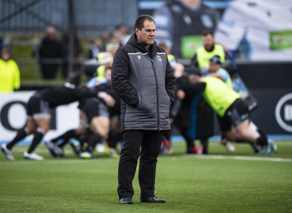 Glasgow Warriors head coach Dave Rennie ahead of the European Rugby Champions Cup  match between Glasgow Warriors and Sale Sharks, at Scotstoun Stadium, on November 16, 2019, in Glasgow, Scotland.