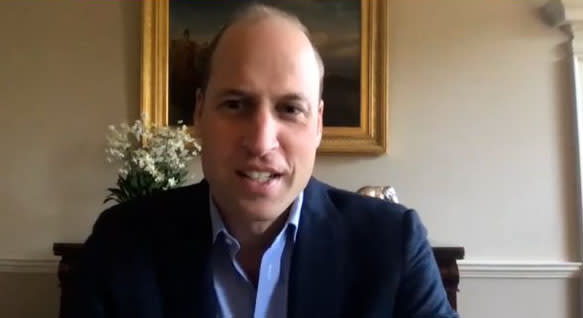 Prince William discussed the lockdown restrictions in Liverpool. (Kensington Palace)