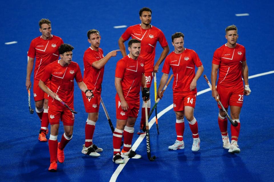 England’s men are looking to win bronze on Monday (Mike Egerton/PA) (PA Wire)