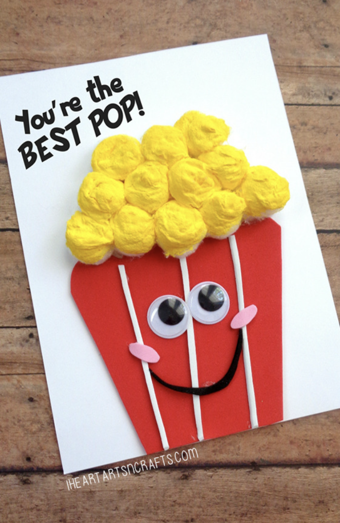 21) Popcorn Card