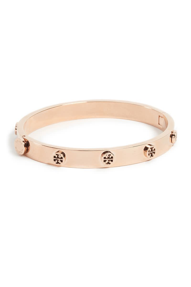 Logo Stud Hinge Bracelet