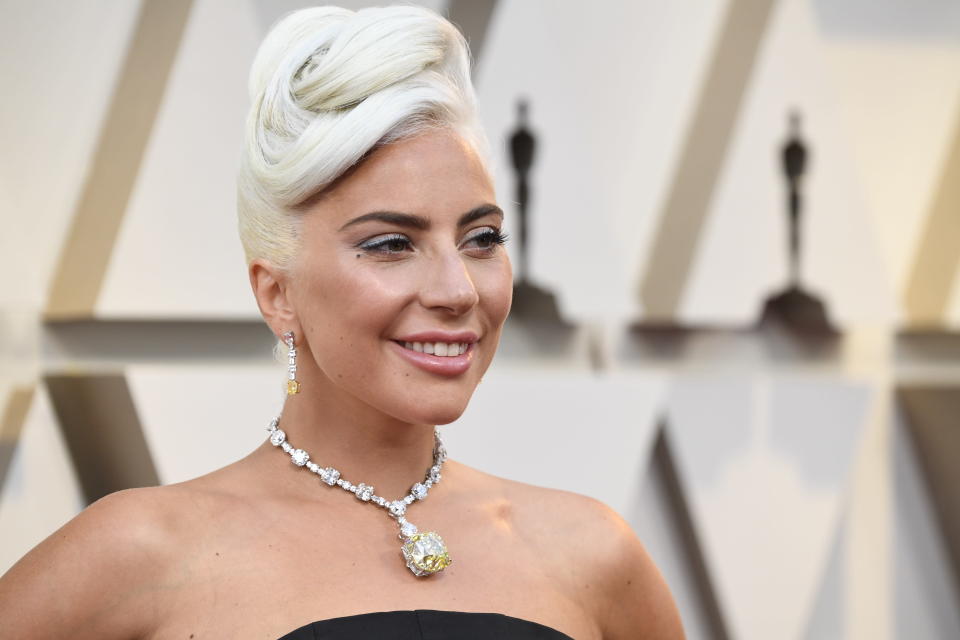Lady Gaga attends the 91st Academy Awards. (Photo: Getty Images)
