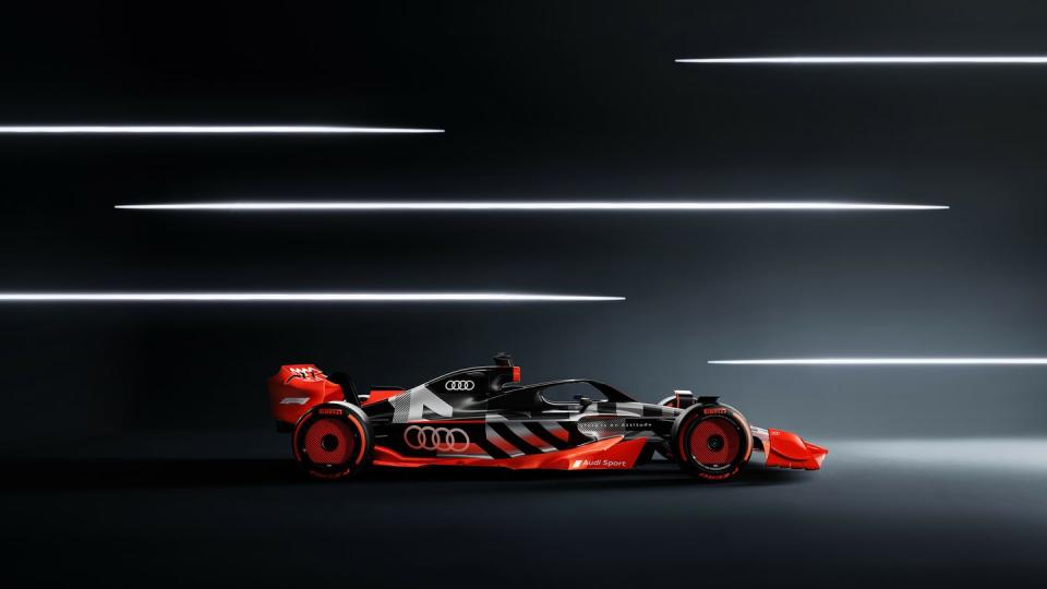 f1 audi livery launch