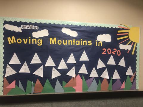 76) Mountain Bulletin Board