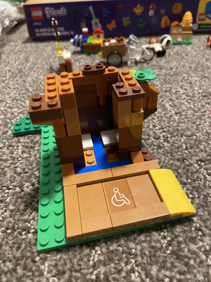 Inclusive toys — like this Lego treehouse set — have benefits for kids whether they have disabilities or not. (Photo: Allie Chandra)