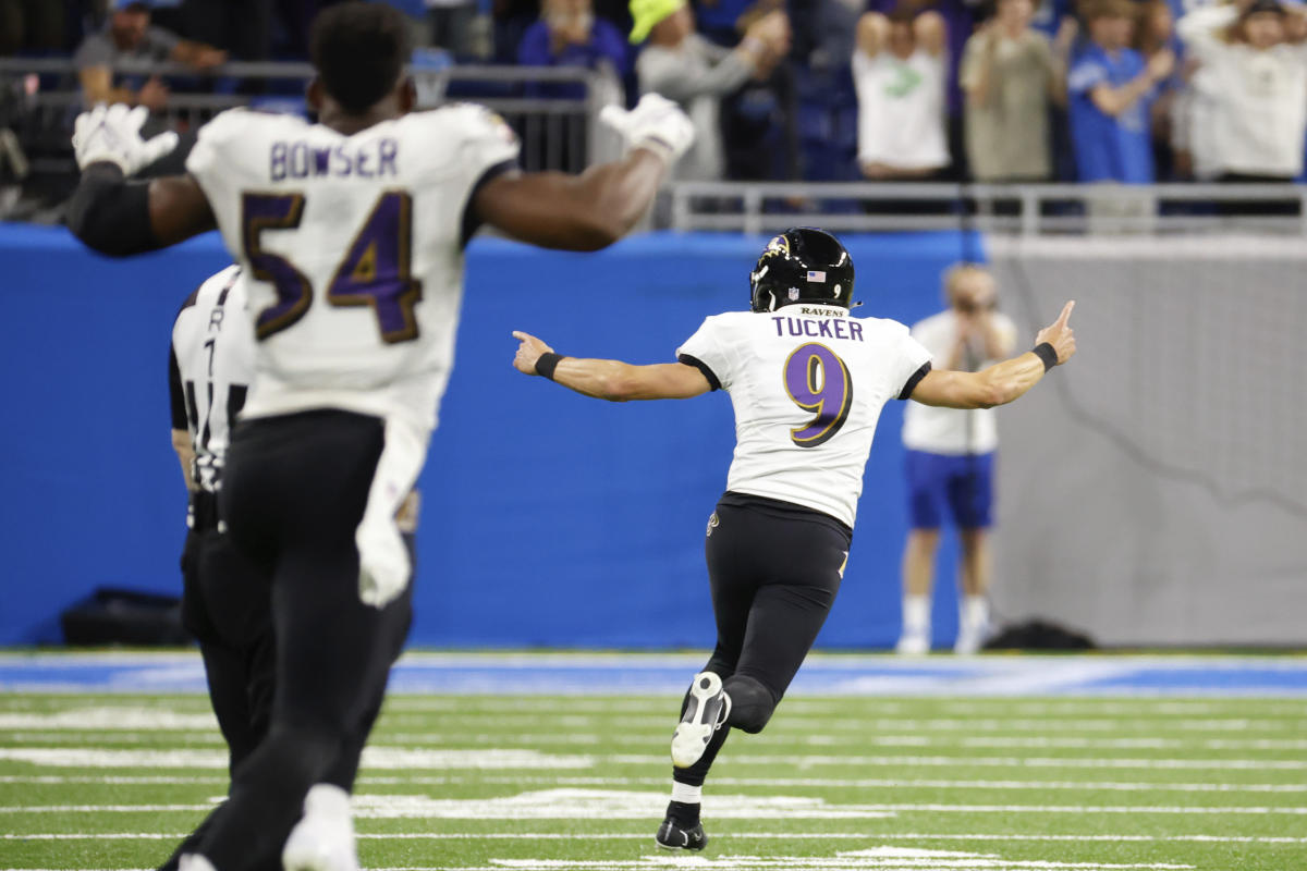 Ravens' record-breaking field goal comes with controversy, Lions coach says  apology won't matter