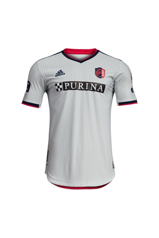 adidas St. Louis CITY SC 23 Away Jersey - Grey