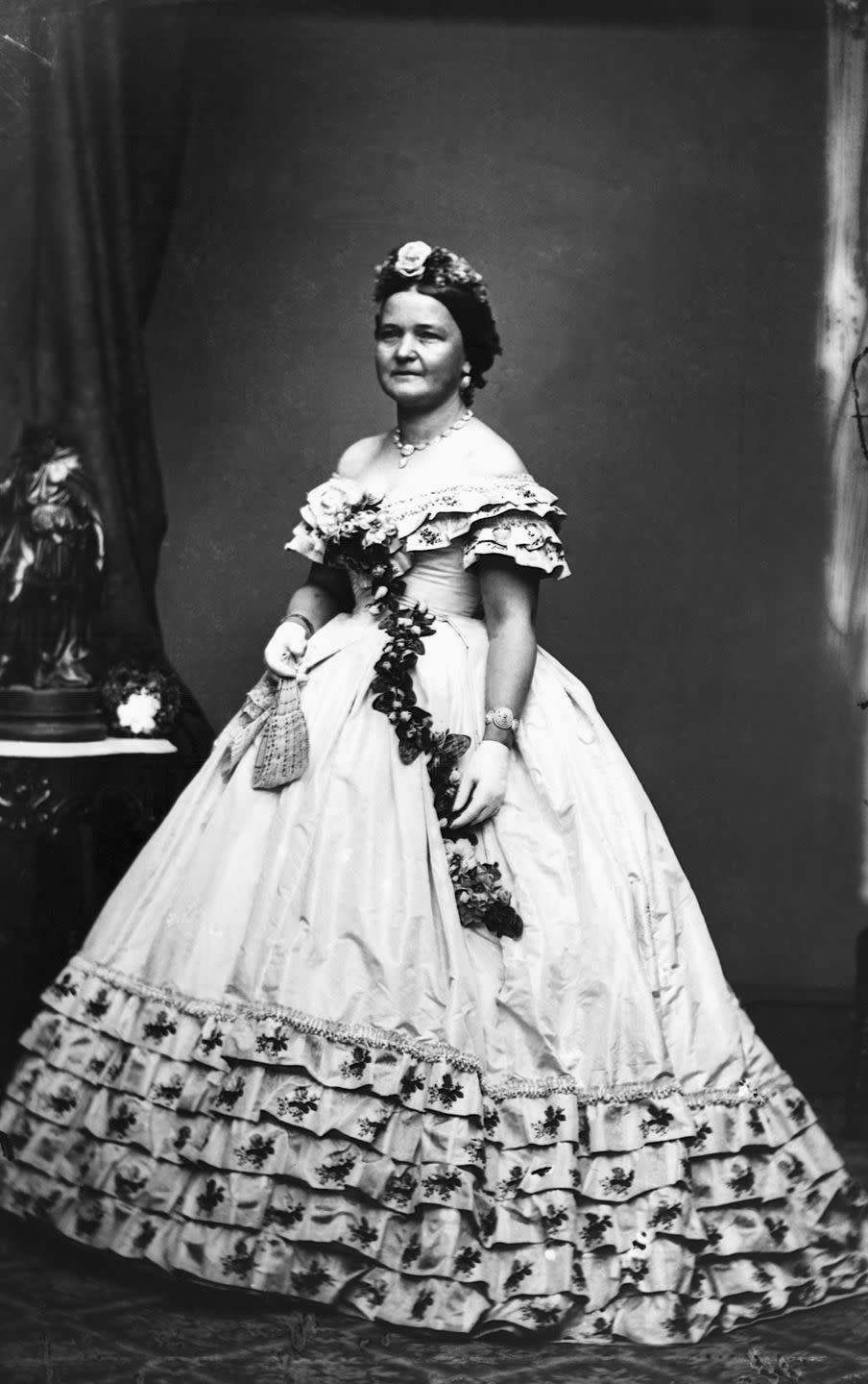 Mary Todd Lincoln, 1861