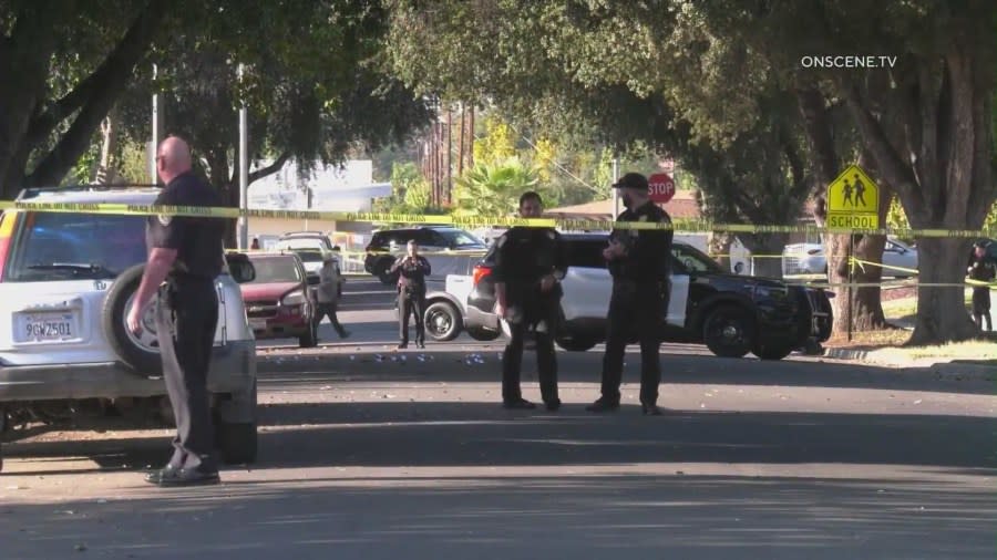 Loved ones are devastated after Michael Rangel, a Riverside grandfather and veteran, was shot and killed on his front lawn on Oct. 28, 2023. (OnScene.TV)