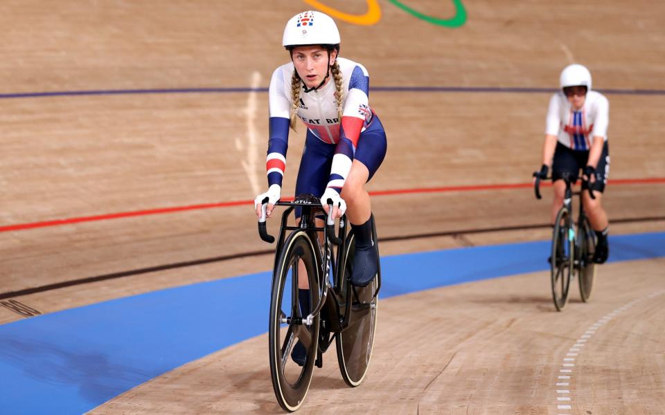 Laura Kenny.