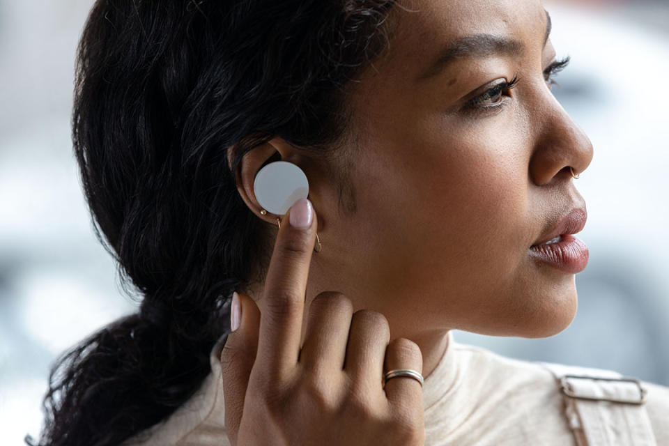 Microsoft's Surface Earbuds start start $199. (Image: Microsoft)