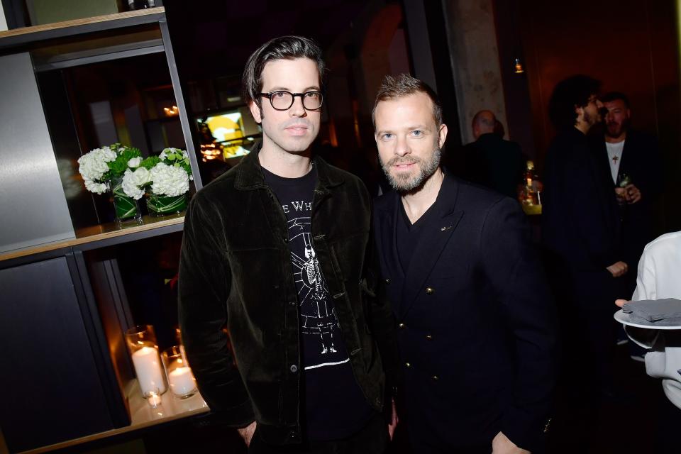 Will Welch and Eidos creative director Simon Spurr