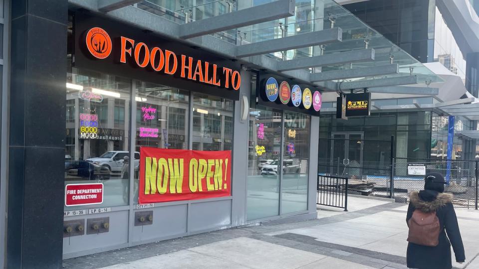 Food Hall TO is a working restaurant, but it's also a classroom for five newcomers to Canada. The food court, run in partnership by Feed Scarborough and the city of Toronto, had its grand opening on April 4.