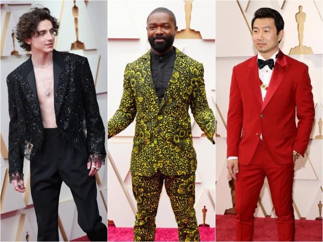 Oscars 2022: Timothee Chalamet goes SHIRTLESS beneath Louis Vuitton  womenswear blazer for ceremony