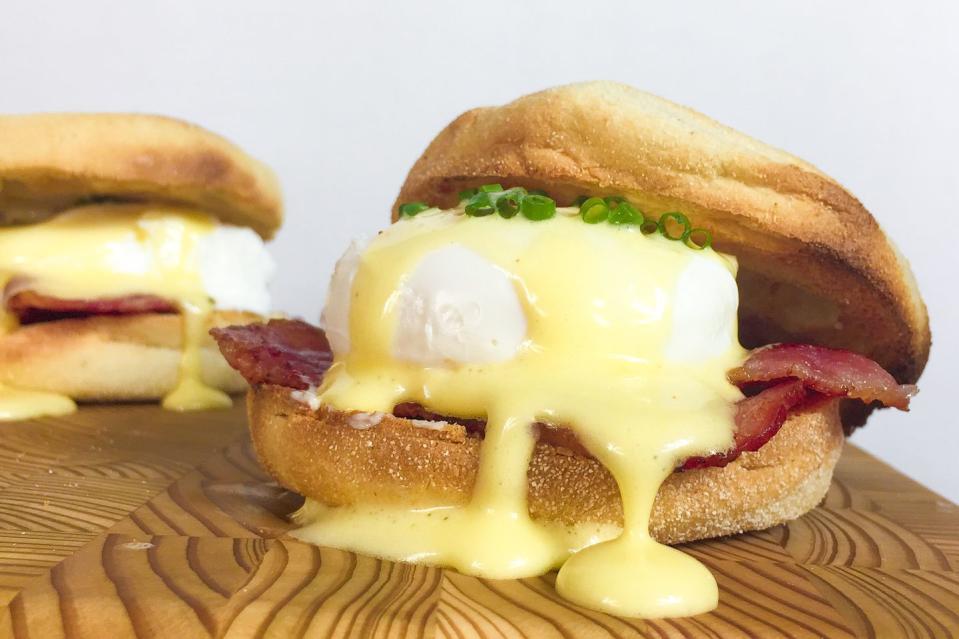 <p>FINALLY. Eggs Benedict you can eat without a fork!</p><p>Get the recipe from <span>Delish</span>.</p>