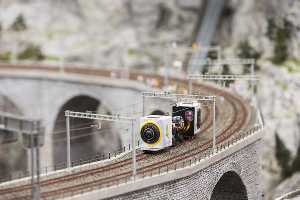 Google Street View in Miniatur Wunderland