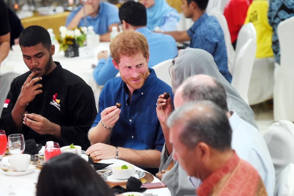 Prince Harry in Singapore