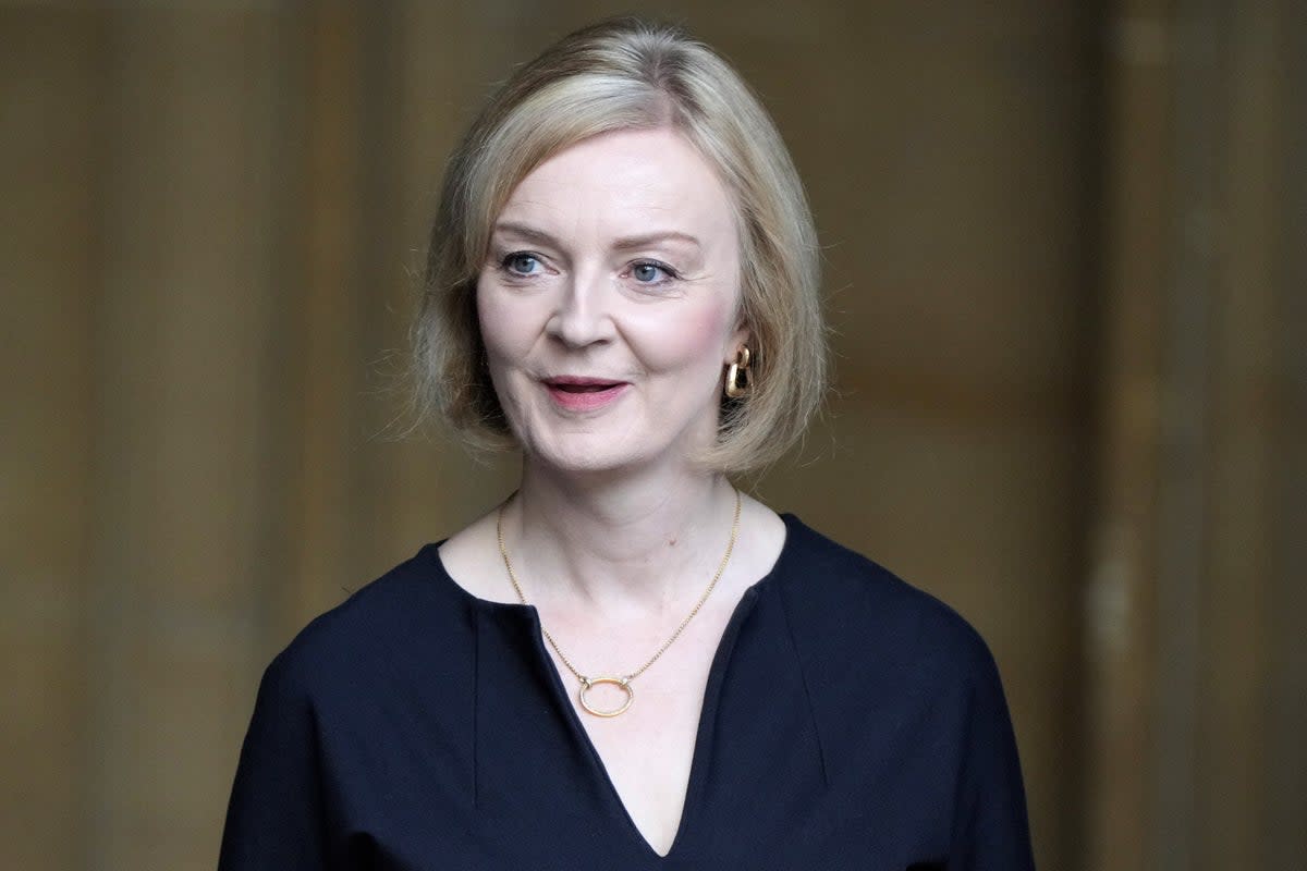 Liz Truss has conceded that negotiations for a post-Brexit free trade deal with the US will not restart for years as she flew to New York ahead of a meeting with Joe Biden (Markus Schreiber/PA) (PA Wire)